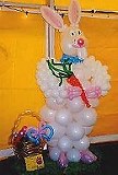 ballonskulptur Hase, Ostern, Fr�hling