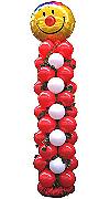 Bunte lustige Ballons�ule aus Ballons