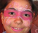 Schminkgesichter fuer Privatfeier, Geburtstag, Hochzeit