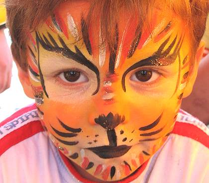 Professionelle Kinderschminken 